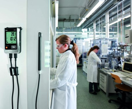 Produkt-News: Datenlogger testo 176 für den Einsatz im Labor